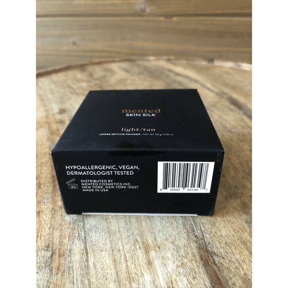 MENTED Skin Silk Loose Setting Powder LIGHT/TAN 26g. Full Size. New in Box - Picture 4 of 5